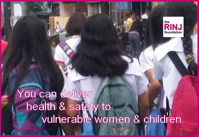 Be a warrior. Deliver safety to vulnerable women.