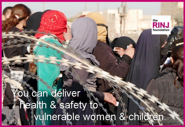 Be a warrior. Fight for the safety of women and children.